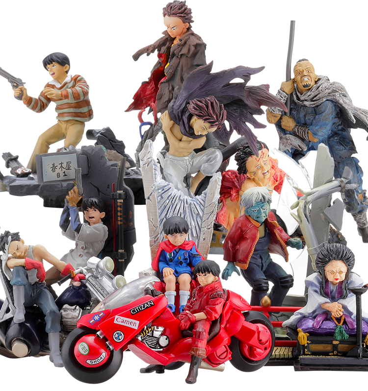 海洋堂　AKIRA フィギュアコレクション 18個