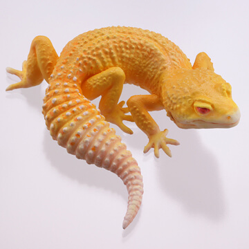 ☆イエロー BANA´S GECKO フィギュア ゲッコー ヤモリ 爬虫類-