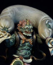 タケヤ式自在置物 風神 青｜KTプロジェクト｜海洋堂
