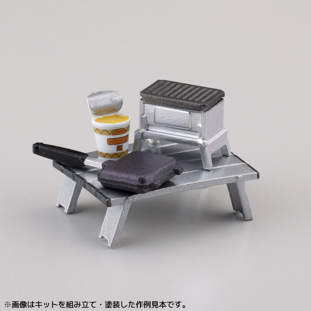 ARTPLA ゆるキャン カプセル版 全4種/1回500円｜カプセルフィギュア｜海洋堂