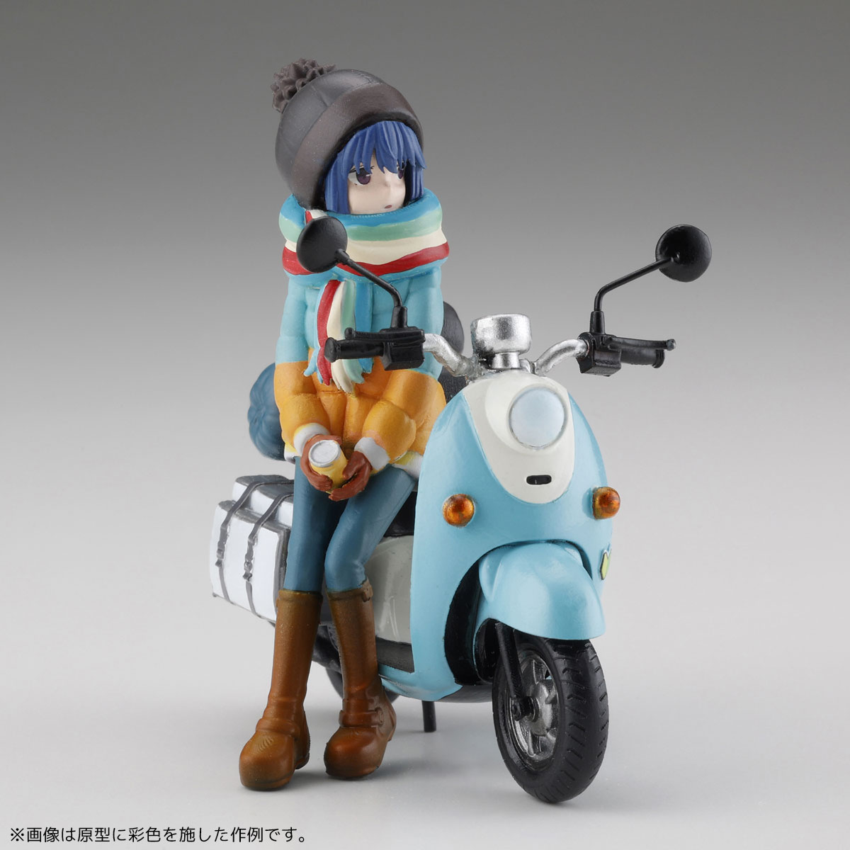 残り1個】[塗装済完成品] ARTPLA ゆるキャン△ 志摩リンとバイクセット