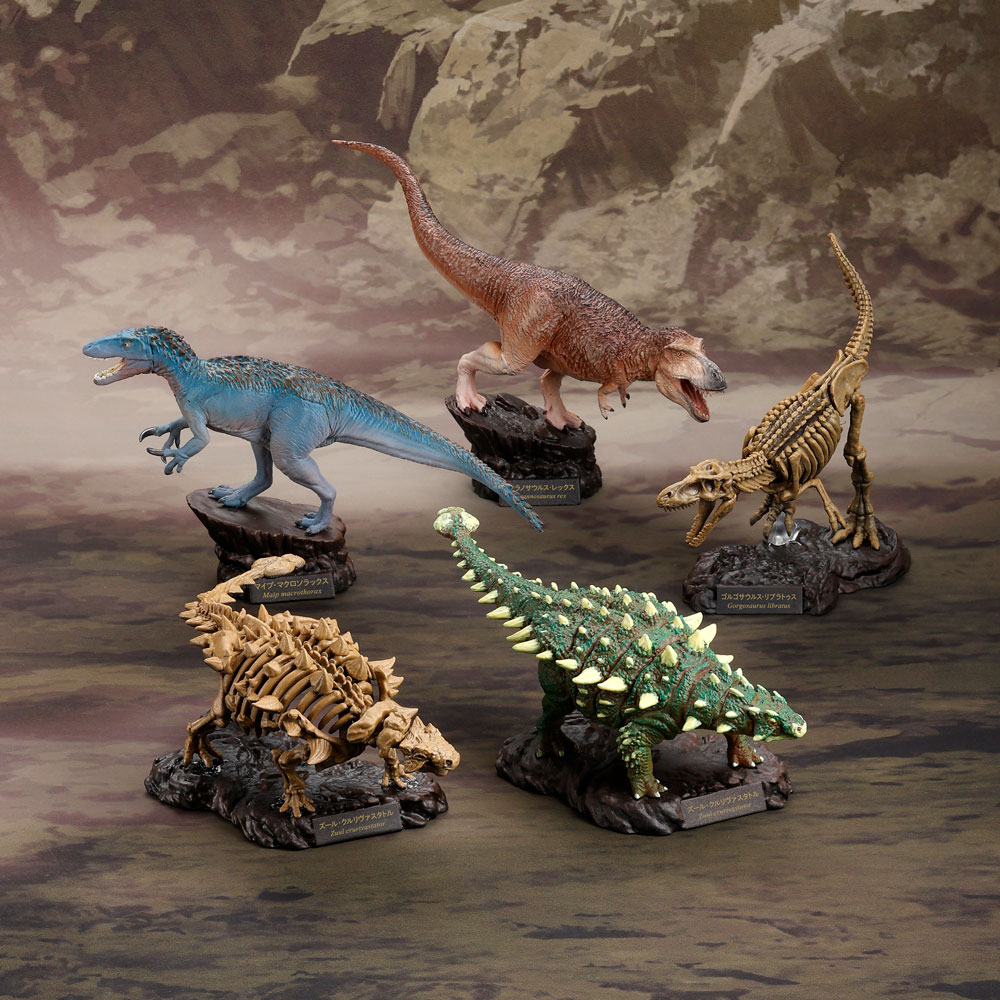 特別展「恐竜博2023」 オフィシャルカプセルフィギュア 全5種類 