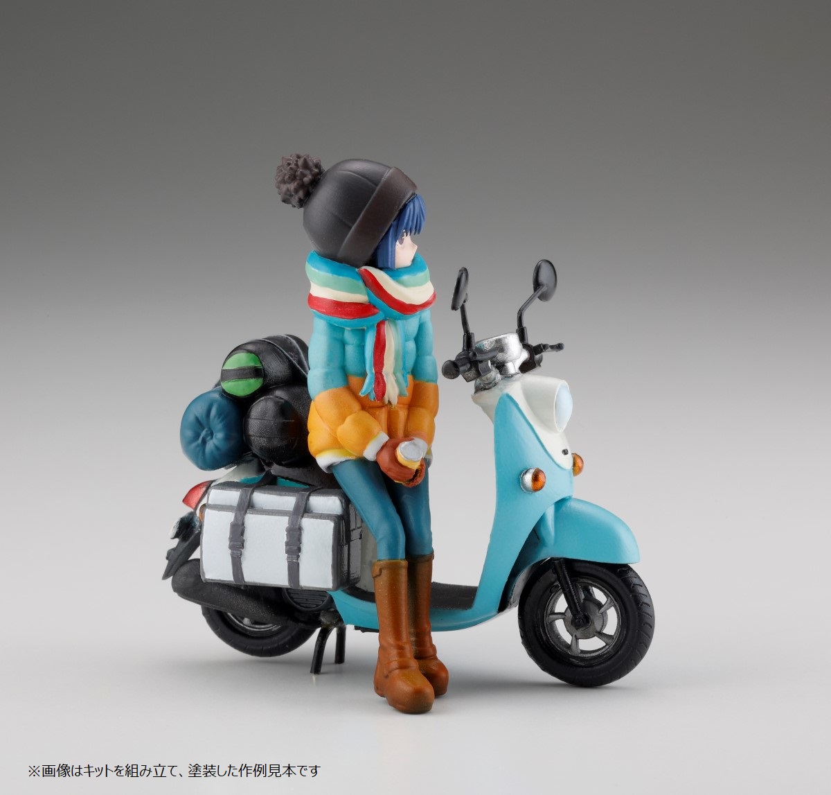 ARTPLA ゆるキャン△ 志摩リンとバイクセット｜プラモケイ｜海洋堂