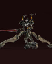 甲冑置物　H120cm、W46cm、D40cm miniQ 戦国甲冑コレクション