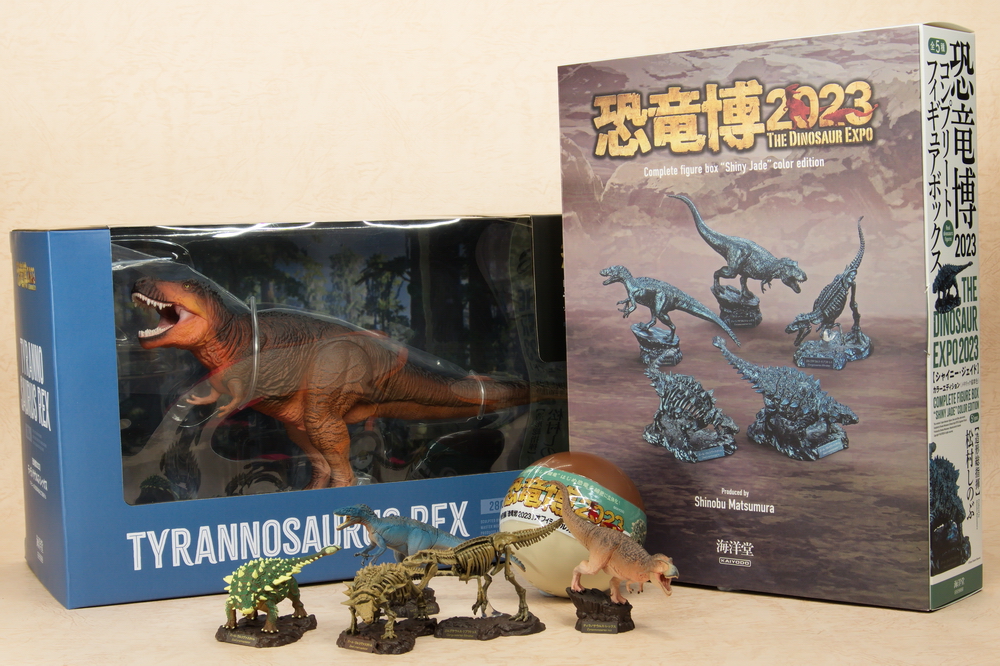 恐竜博2023公式フィギュアプレビュー第1回！｜海洋堂広報ブログ