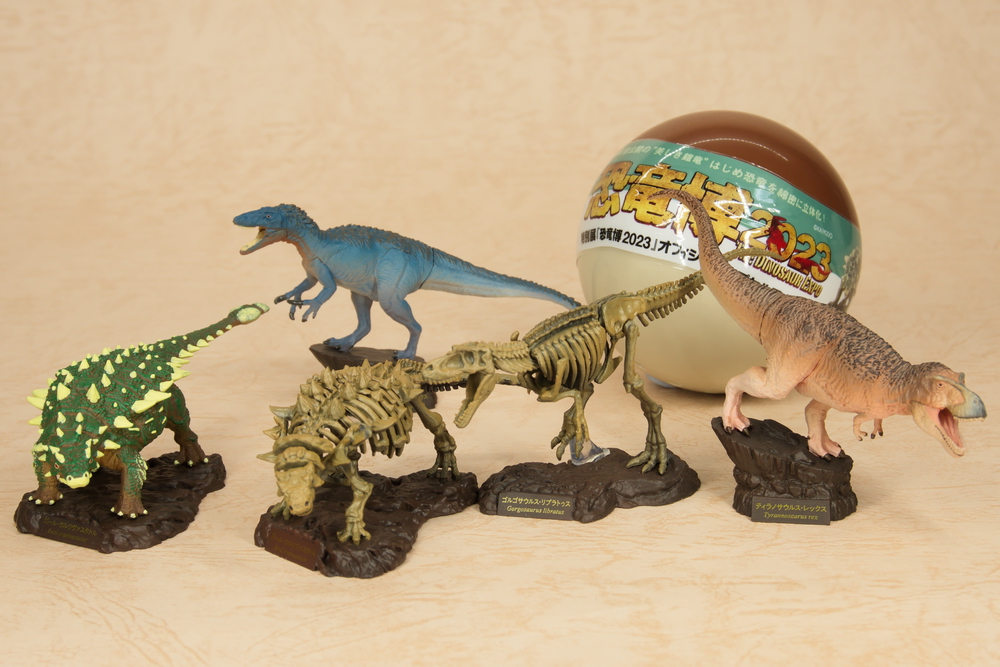 恐竜博2023 ティラノサウルス カプセルフィギア - 通販 - gofukuyasan.com