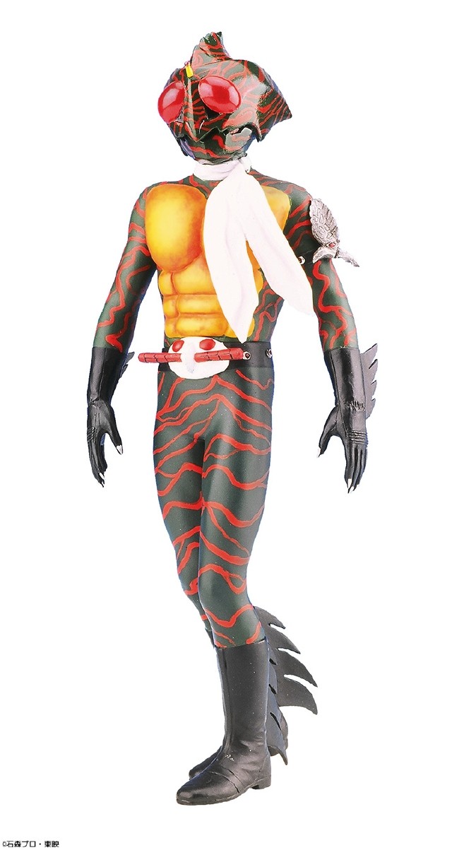 スーパーヒーローソフビキットコレクション 1 8スケール 仮面ライダーアマゾン 高知四万十ファクトリー 海洋堂